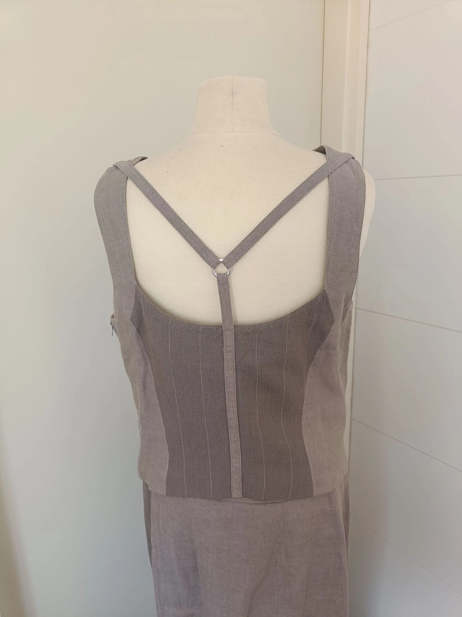Adorável conjunto de linho de 3 peças da ZNJ – photo 9